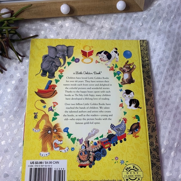 Little Golden Book Ser.: The Poky Little Puppy by Janette Sebring Lowrey (2001, - Picture 2 of 3